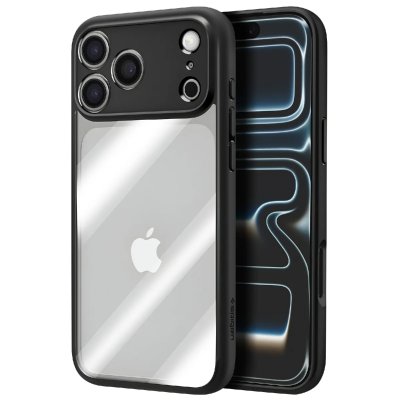 SPIGEN  Coque Ultra Hybrid Apple iPhone 17 Pro Max - Matte Black