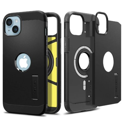 SPIGEN  Tough Armor Magfit Coque pour iPhone 14 MagSafe - Noir