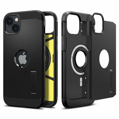 SPIGEN  Tough Armor Magfit Coque pour iPhone 14 Plus MagSafe - Noir