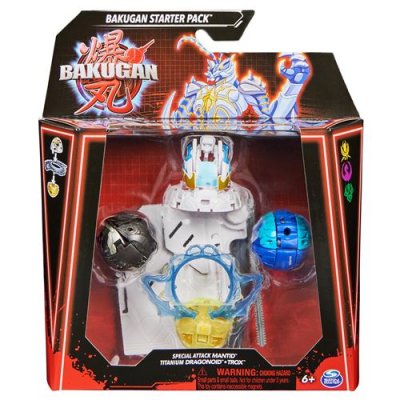 BAKUGAN Spin Master Btb Pack De D&eacute;marrage Jeu  Assorti