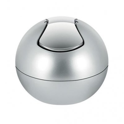SPIRELLA  - Poubelle &agrave; bascule pp bowl 1L Gris Silver - Gris