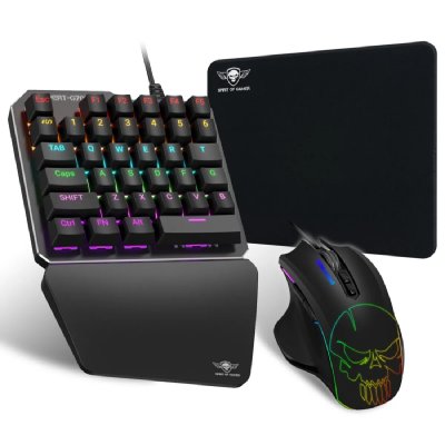 SPIRIT OF GAMER  Xpert-g700 Gaming Peripherals Pack Violet
