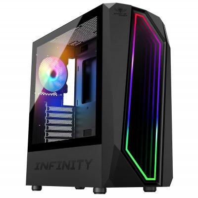 SPIRIT OF GAMER s Boitier Pc Gamer INFINITY DARK noir