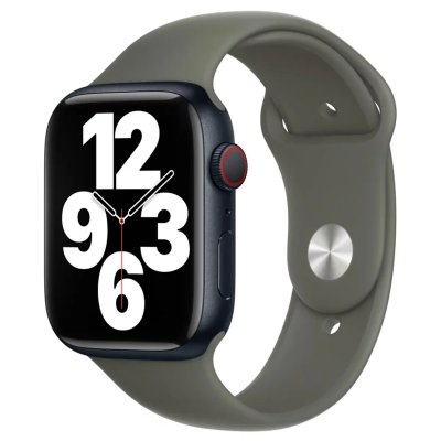 Sport Band Apple Watch Series 1 &aacute; 10 / SE / Ultra (2) (44/45/46/49 mm) - Olive
