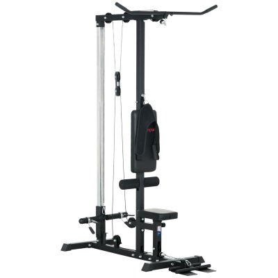 SPORTNOW  - Station de musculation - Aosom.fr x FFHandball - Acier - 140x108x197cm - Noir 