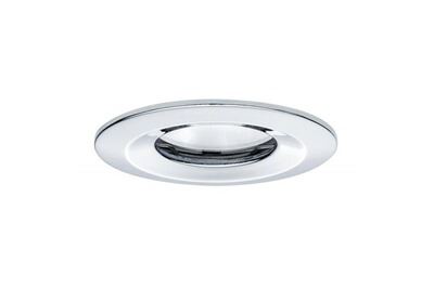 PAULMANN Spot encastr&eacute; LED Coin Slim - Chrom&eacute; - 6.8W - 2700K - IP65 - Dimmable - Avec ampoule