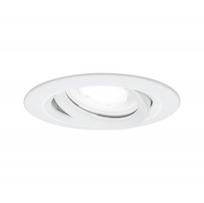  Spot encastr&eacute; LED Nova - GU10 - Blanc - 6W - 4000K dimmable - IP65 - Avec ampoule