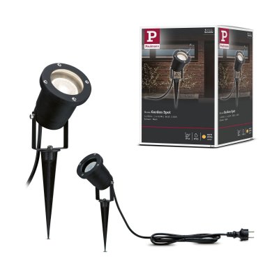 PAULMANN Spot Special Line IP65 GU10 3,5W 230V 3000K noir alu