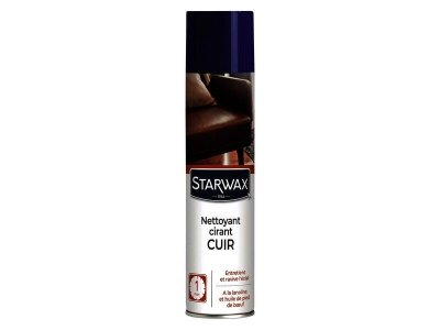 STARWAX Spray nettoyant cirant express  pour cuir 300 ml