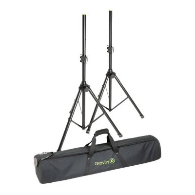 GRAVITY SS 5211 B SET 1 set de pieds d'enceinte avec sac de transport