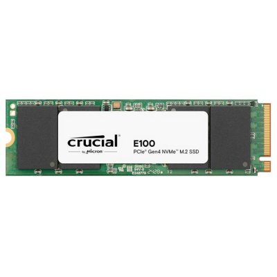 CRUCIAL SSD interne -  - E100 - 480 Go - PCIe Gen4 NVMe M.2 - Jusqu&rsquo;&agrave; 470 Mo/s 