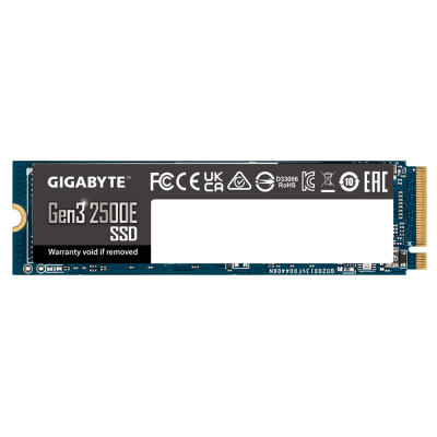GIGABYTE SSD Interne Gen3 2500E G325E1TB 1To M.2 2400Mo/s PCI Express 3.0 Bleu