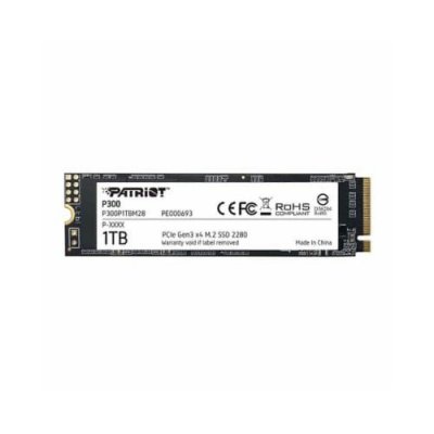 PATRIOT MEMORY SSD Interne Patriot P300 P300P1TBM28 1To M.2 NVMe SATA 2100Mo/s Noir