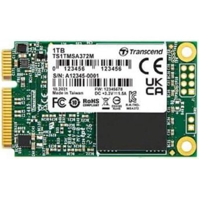 TRANSCEND SSD Interne  TS64GMSA372M 64Go SSD M.2 SATA III 550Mo/s Vert