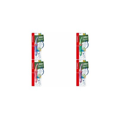 STABILO  Stylo roller EASYoriginal, droitiers, nuage de bleu - Lot de 3
