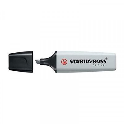 STABILO  Surligneur BOSS ORIGINAL Pastel, poudre de gris - Lot de 12