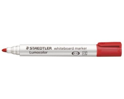 STAEDTLER  351-2 Marqueur pour tableau blanc Lumocolor, Rot, 1 St&uuml;ck