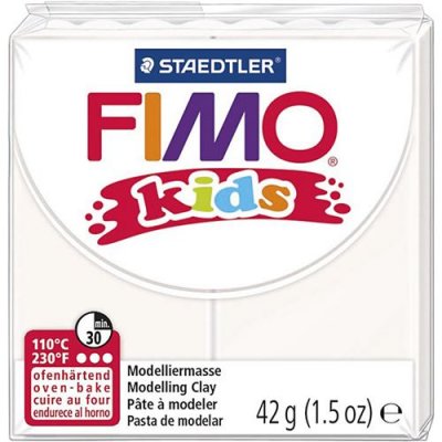 FIMO Staedtler -  kids - Pain P&acirc;te &agrave;&nbsp; Modeler 42 g Blanc