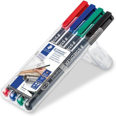 STAEDTLER  Lumocolor Marqueur permanent universel (313wp4)