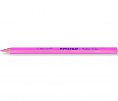 STAEDTLER  Textsurfer Dry - Crayon De Couleur - Cire - Rose Fluo - 4 Mm