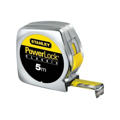 STANLEY  1-33-191 - -flexom&egrave;tre Powerlock cla ic 5m x 19 mm an trou