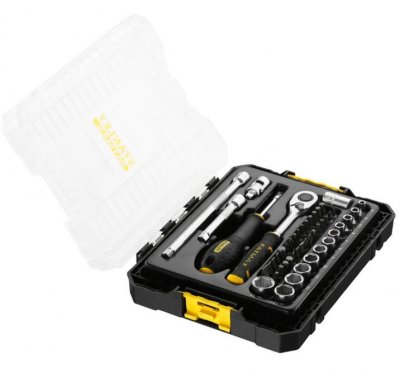 STANLEY  1 Coffret D'outils 1/4" Stackbox Fatmax - 48 Pcs - 