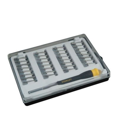 STANLEY  1 Jeu De 35 Pi&egrave;ces Tournevis Micro Embouts - 