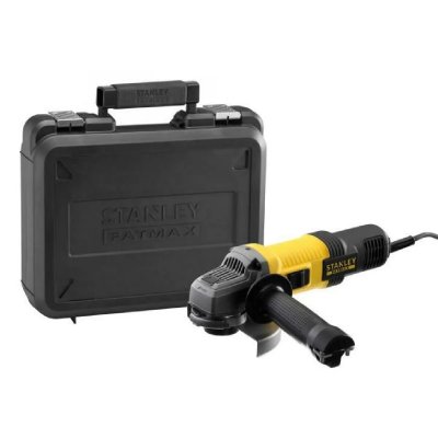STANLEY  FMEG220-QS Meuleuse d'angle, 850 W, 230 V, Noir Jaune, 125mm