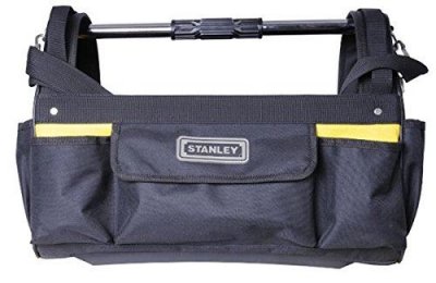 STANLEY  STST1-70712 Panier porte-outils avec ceinture, Noir/jaune