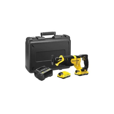 Stanley - V20 Scie Sabre Lithium - Lithium 18V - 2 Batteries 2Ah fatmax - SFMCS300D2K-QW