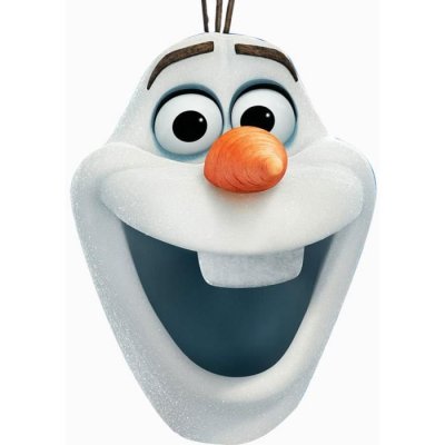 GENERIQUE Star cutouts - Stsm170 - Masque pour Adulte Olaf - Reine des Neiges