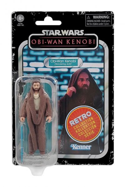 STAR WARS  Obi-wan Kenobi Wandering Jedi Retro Collection Figure Bleu