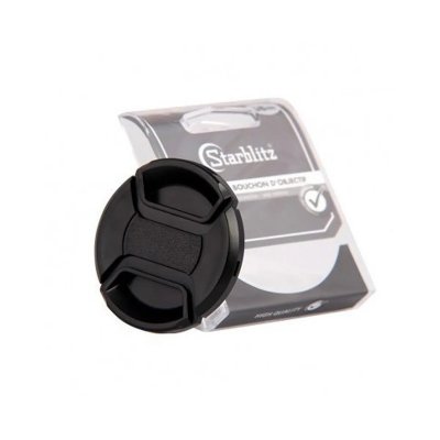 STARBLITZ  SLC72 Bouchon d'Objectif avec Clip de Fermeture 72 mm Noir