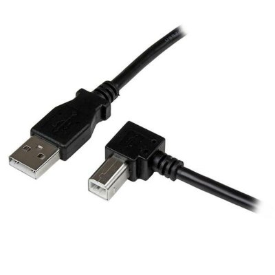 STARTECH.COM Startech 1m Usb 2.0 A To Right Angle B Cable M/m Noir