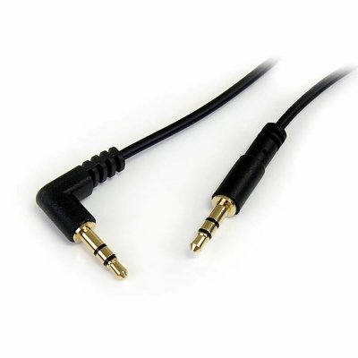 STARTECH.COM Startech 30cm 3.5mm To Right Angle Stereo Audio Cable Noir