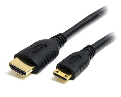 STARTECH.COM Startech 50cm High Speed Hdmi To Hdmi Mini Cable Noir