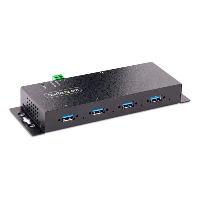 STARTECH.COM Startech 5g4aindnp-usb-a-hub Hub Argent&eacute;