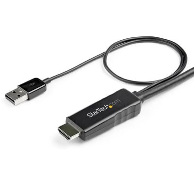 STARTECH.COM Startech Adapter Hdmi To Displayport Cable 4k Noir