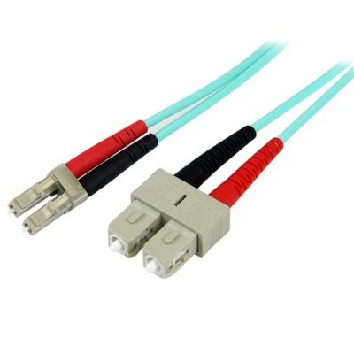 STARTECH.COM  C&acirc;ble fibre optique LC/SC LSZH duplex 50/125 - 2 m