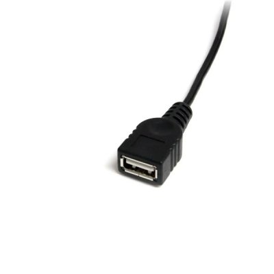 STARTECH.COM  C&acirc;ble Mini USB 2.0 de 30cm - USB A vers Mini B - F/M