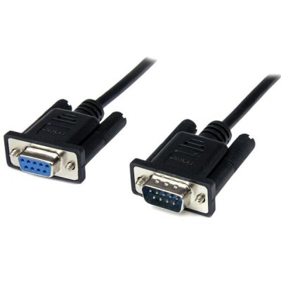 STARTECH.COM  C&acirc;ble Null Modem crois&eacute; s&eacute;rie RS232 DB9 2 m - Noir
