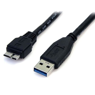 STARTECH.COM  C&acirc;ble USB 3.0 (A) / micro USB Type B Noir - 50 cm