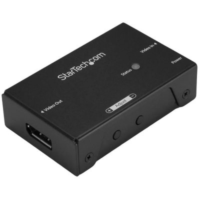 STARTECH.COM  dpboost extension audio/video r&eacute;p&eacute;teur av noir