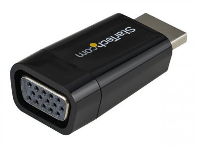 STARTECH.COM  hd2vgamicro changeur de genre de c&acirc;ble noir