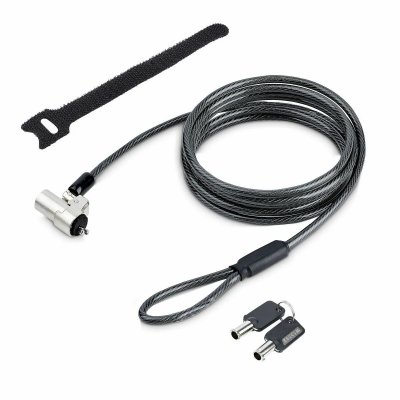 STARTECH.COM  Nblwk-laptop-lock C&acirc;ble Antivol Noir, Argent 2 M