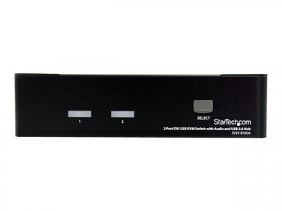 STARTECH.COM Startech commutateur kvm 2 ports dvi, usb et audio SV231DVIUA