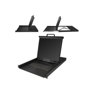STARTECH.COM Startech Kvm Console 1u 19in 8 Port Rackmount Noir
