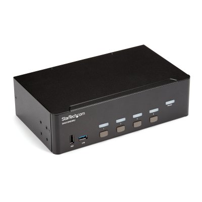 STARTECH.COM Startech Kvm Switch Dual Display 4k 30hz Noir