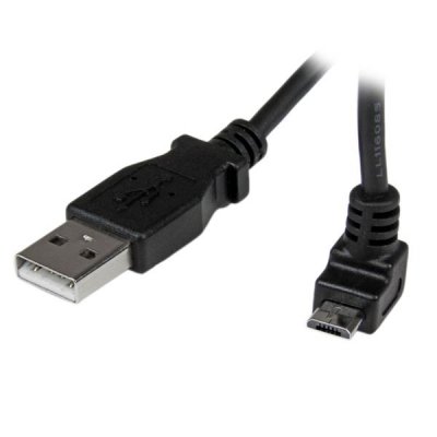 STARTECH.COM Startech Micro Usb Cable A To Up Angle Micro B 2 M Noir