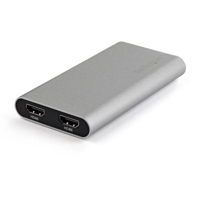 STARTECH.COM Startech Thunderbolt 3 To Dual Hdmi 4k 60hz Argent&eacute;